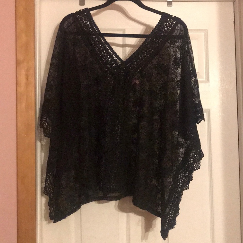 Floral Lace Candies Kimono top